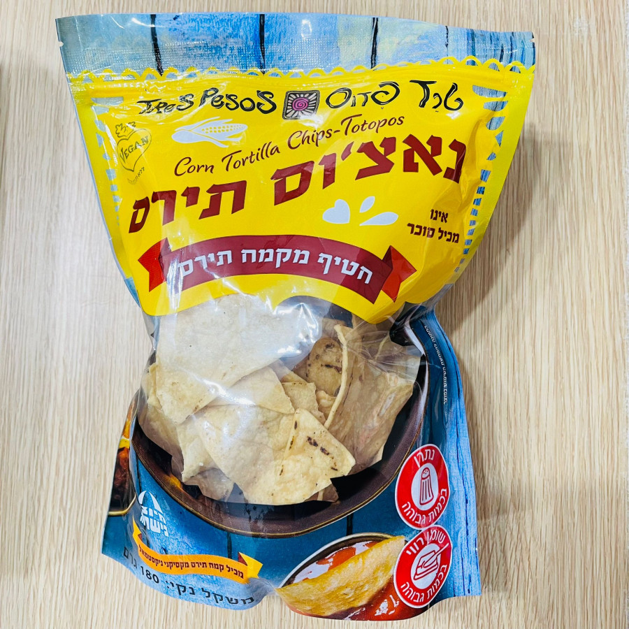 נאצ'וס תירס 180 גרם