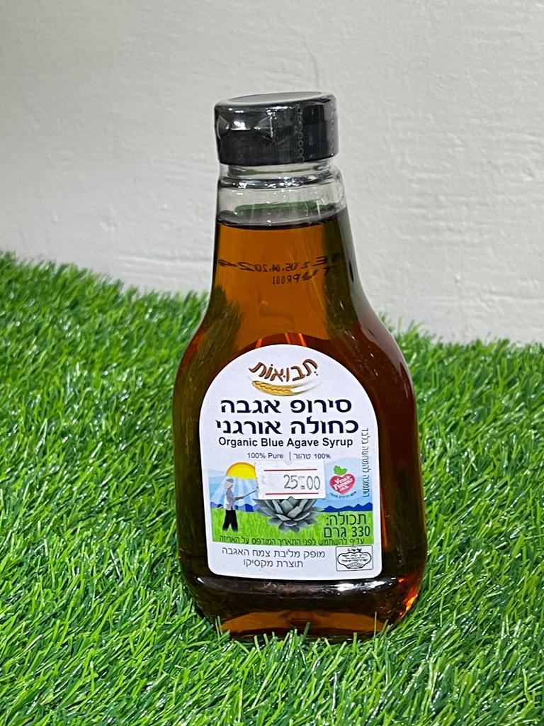 סירופ אגבה כחולה אורגני